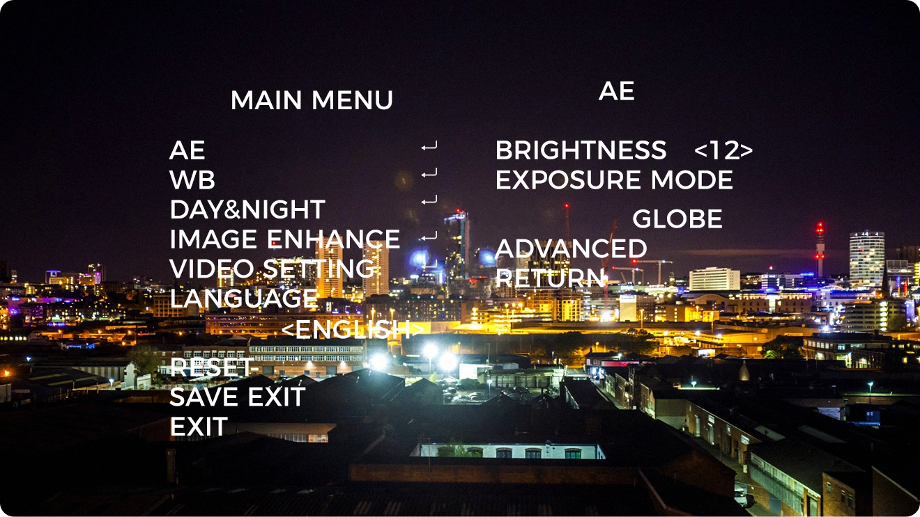 全能OSD菜单·操控自如